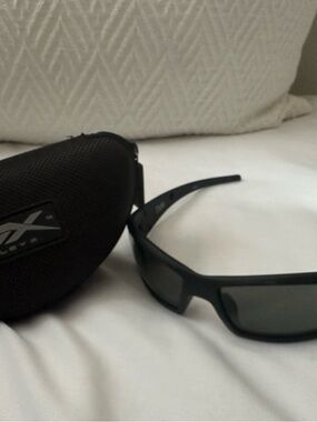 Wiley X WX Tide 1603Z Sunglasses – Matte Black / Gray Lenses